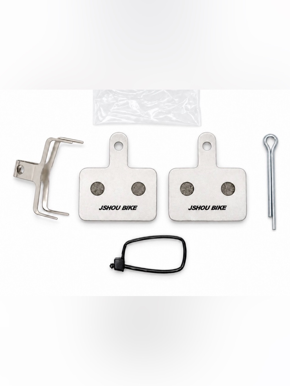 JSHOUBIKE Bicycle Disc Brake Pad Set β 1 Pair with Hardware